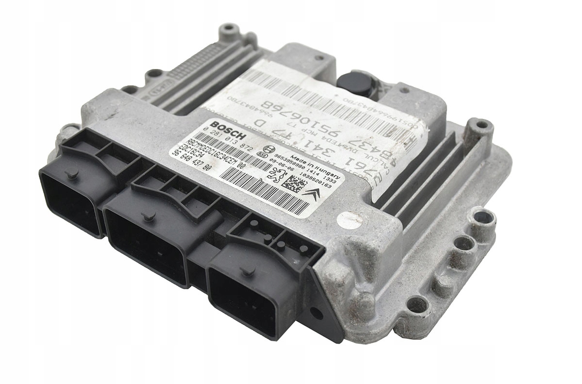 КОМП'ЮТЕР КОНТРОЛЕР ДВИГУНА CITROEN 0281013872