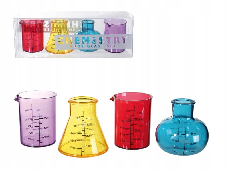 

Menzurki do Shotów Kieliszki Chemiczne Cylindry