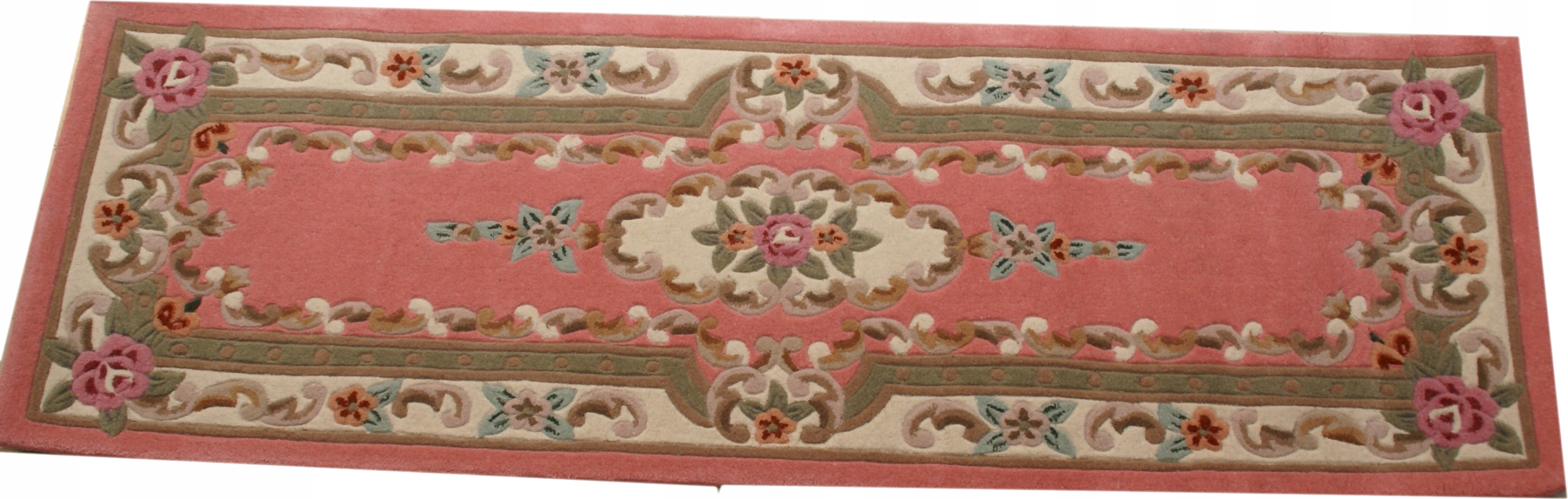 Koberec Aubusson 69x213 cm, růžový