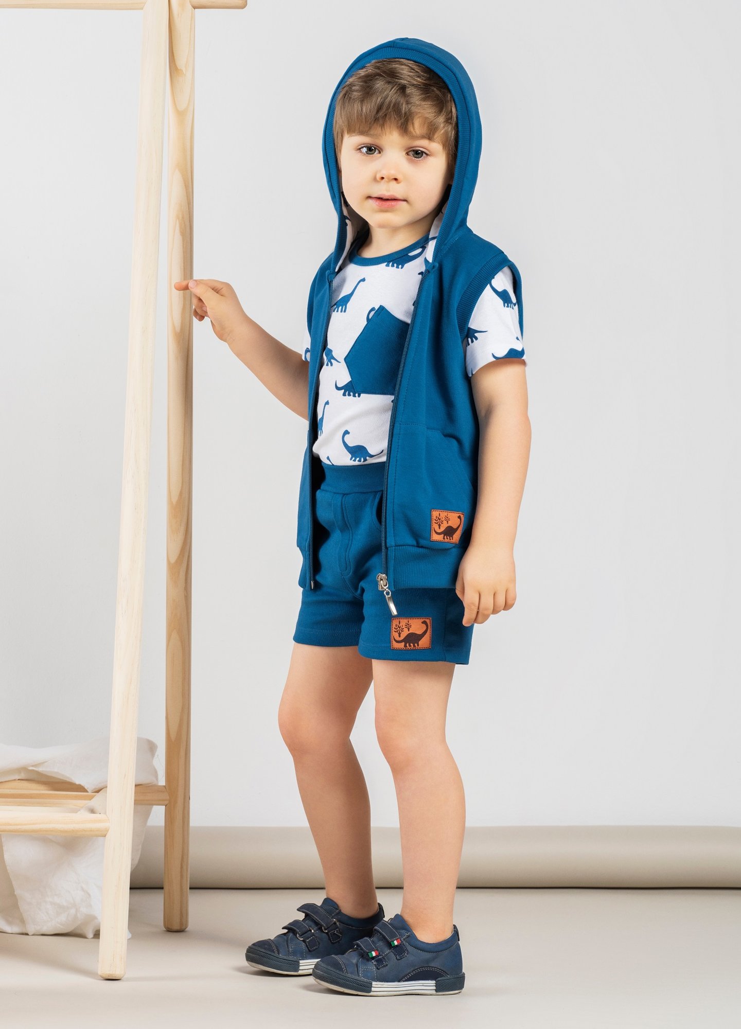 Pajac niemowlęcy dla chłopca Nicol Iwo Płeć chłopcy