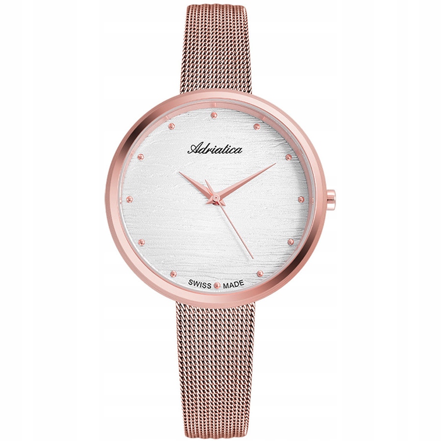Dámské hodinky Adriatica A3716.9143Q růžové zlato