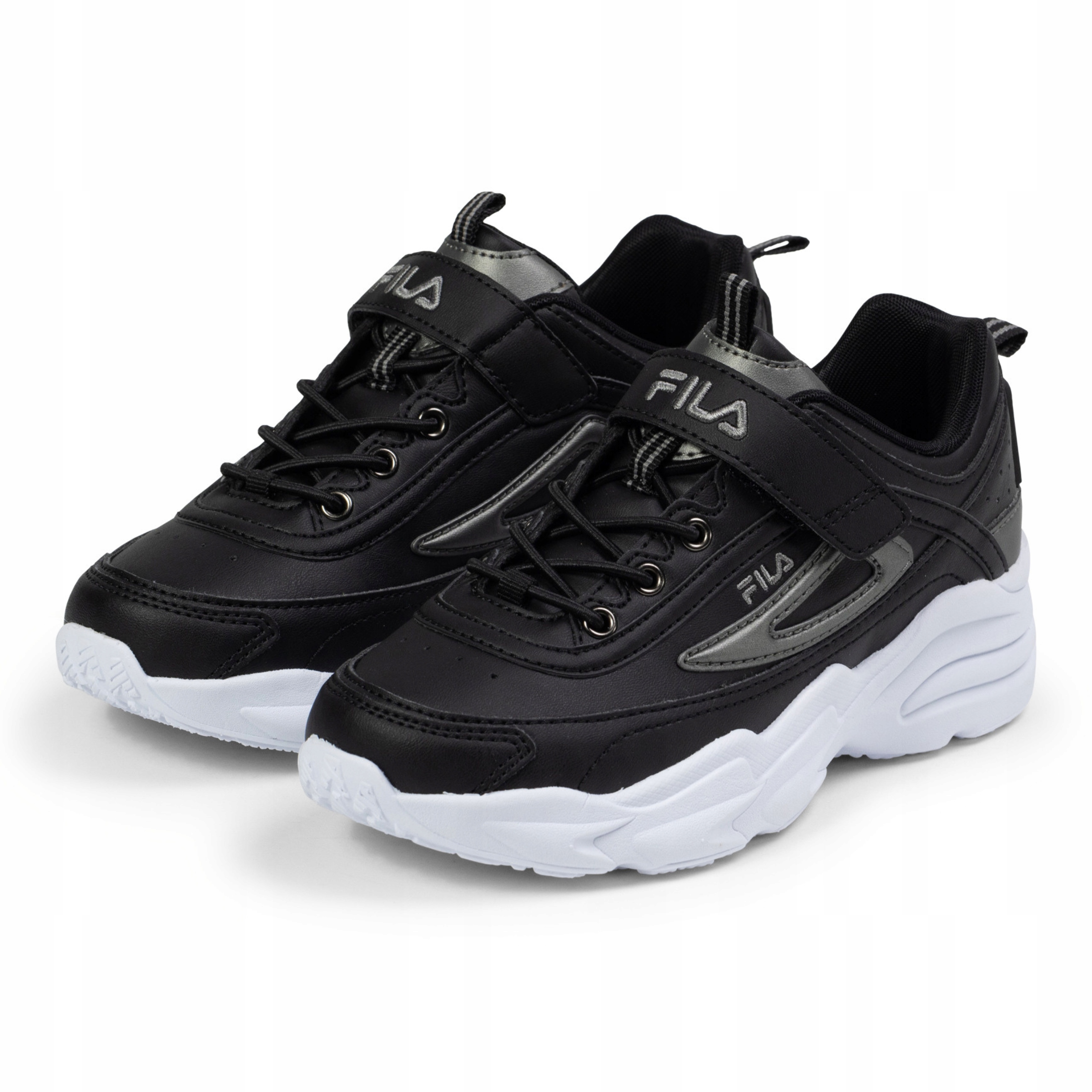 Fila Lekkie Buty Sportowe Sneakersy Dziewczęce Skye Black Gun Metal R 31
