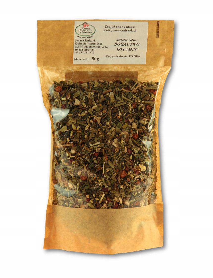 

Herbatka Bogactwo Witamin Wzmacnia Przeciw Anemii