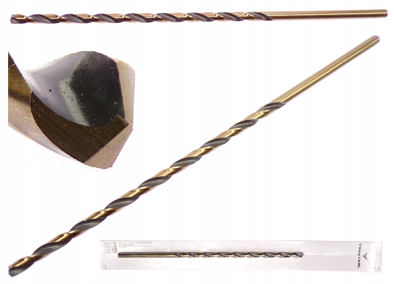 

Wiertło Do Metalu Bardzo Długie 8MM 8x305MM Hss