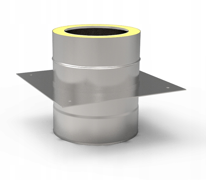 Kd odlehčovací konzola izolovaná fi 225 gr. 0,8 mm podpěrná komínová vložka