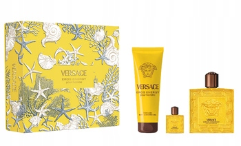 Versace Eros Energy woda perfumowana Edp 100ml +edp 5ml żel 150ml Zestaw