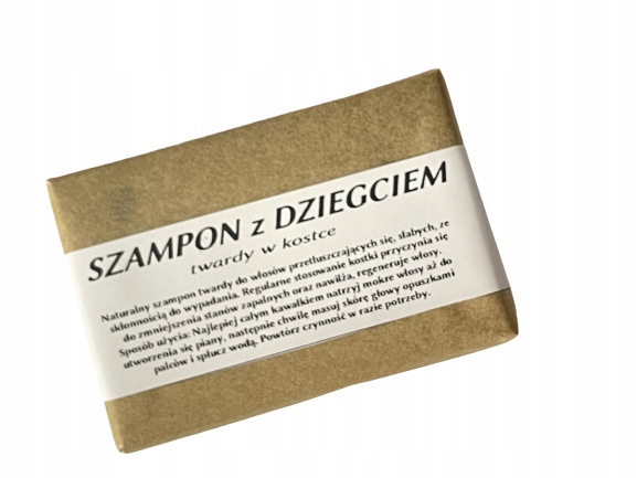 

Twardy Szampon w Kostce z Dziegciem