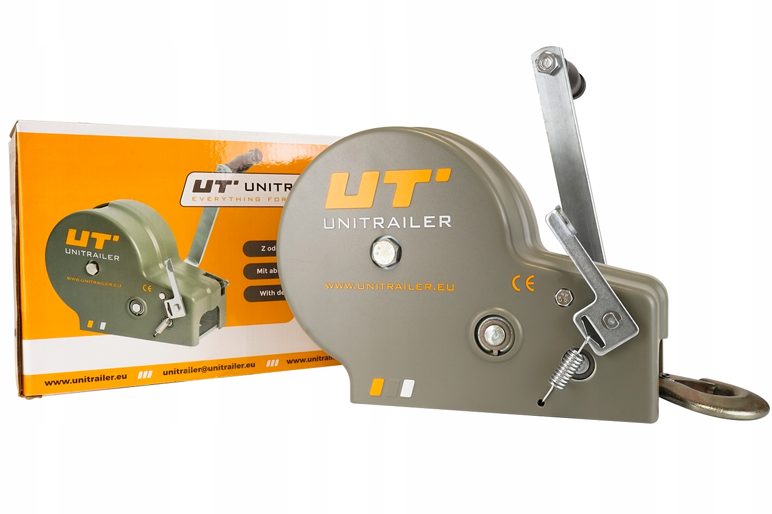 Ручна лебідка з ременем UNITRAILER 1135 кг