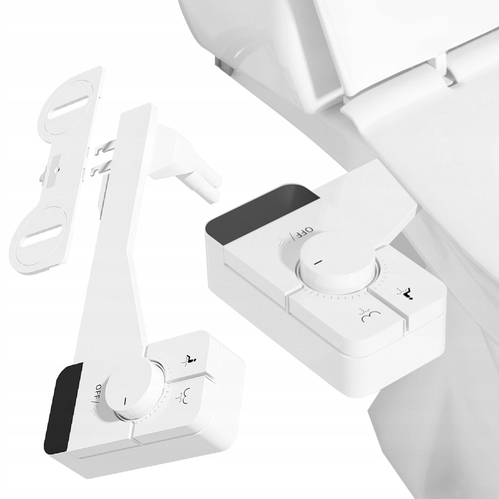 Bidetový Nástavec Před Čištěním Pomocí Samočistících Dvojitých Trysek