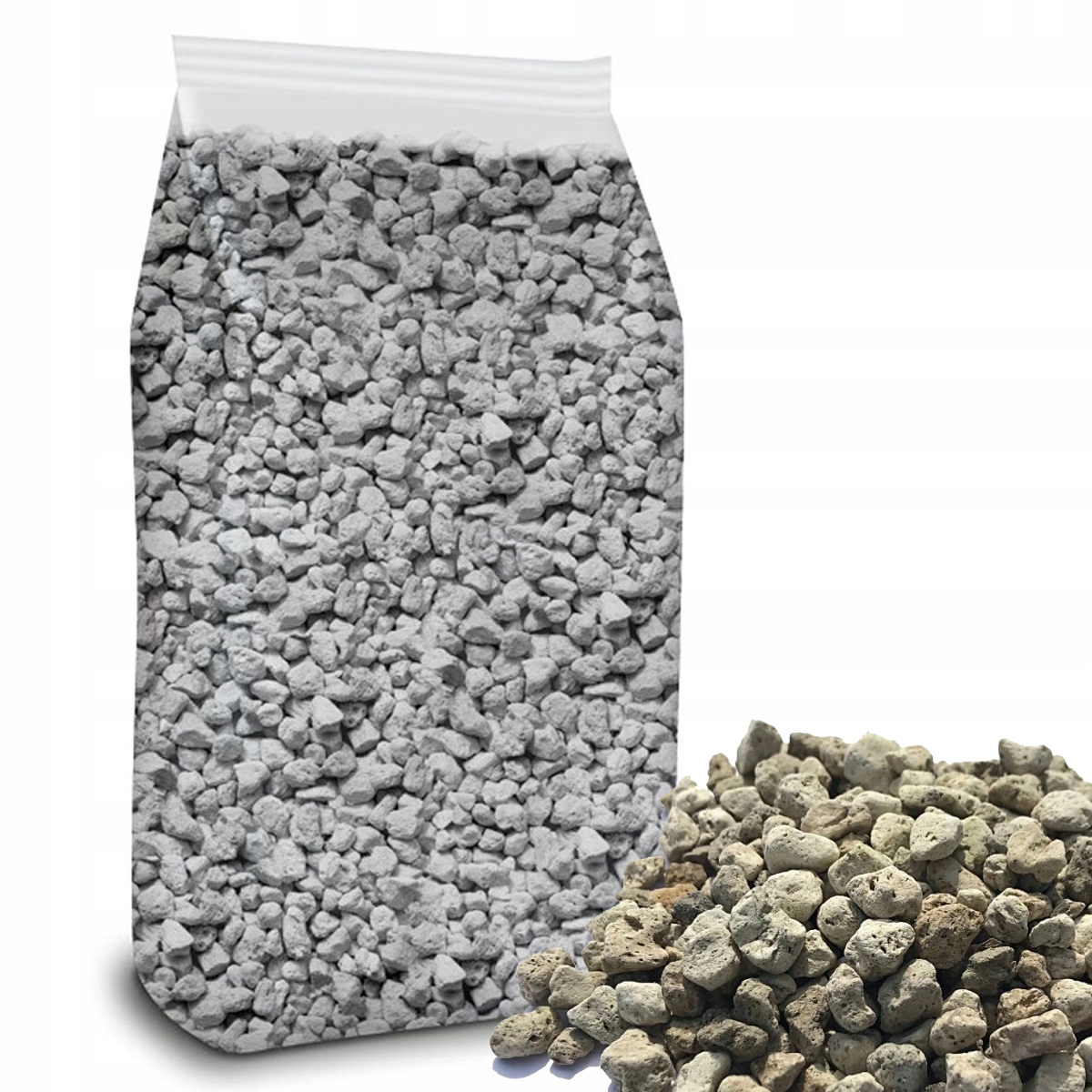 

Pumeks Ogrodniczy Podłoże Wulkaniczne 4-15mm 1litr