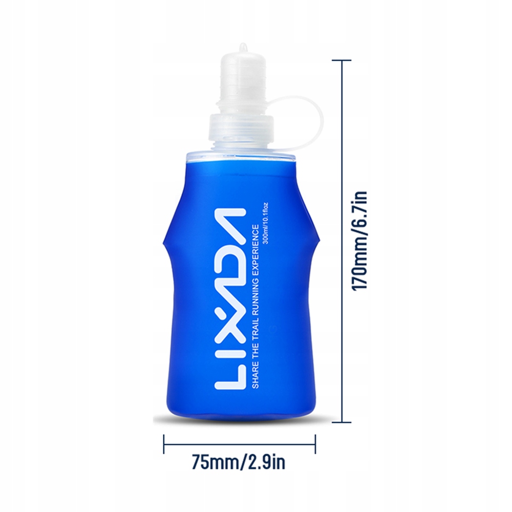 MIĘKKA BUTELKA SKŁADANY SOFT WATER BOTTLE 300ML Marka inna marka