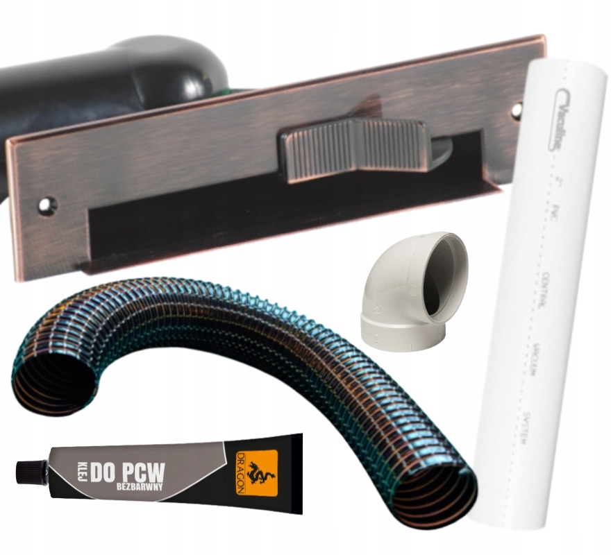 Automatická Lopatka Dustpan Měď Přípojka