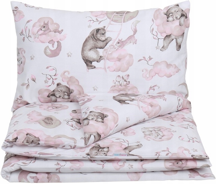 POŚCIEL 100x135 cm DO ŁÓŻECZKA DZIECIĘCA NIEMOWLĘCA 2EL BABYMAM