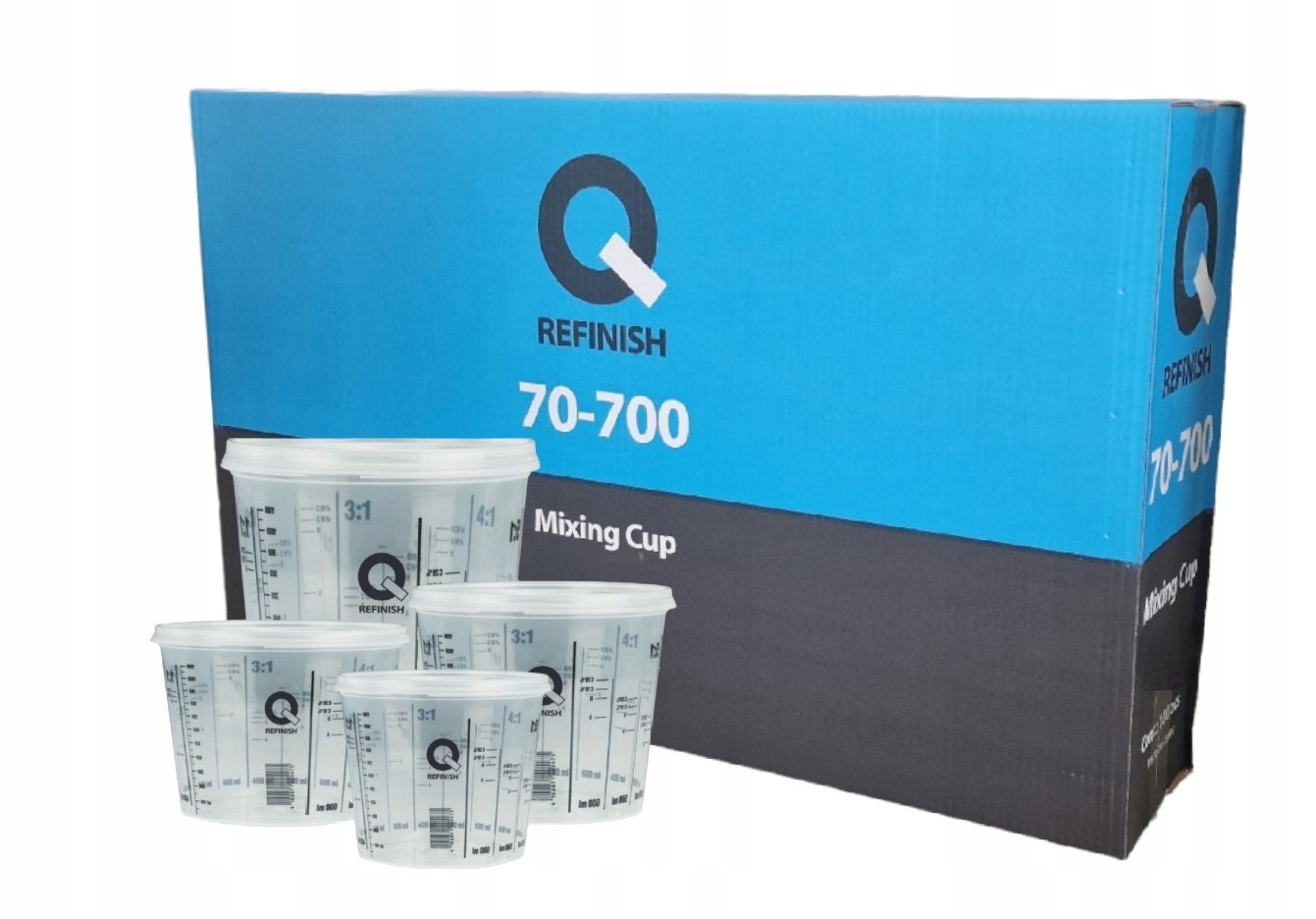 Q-Refinish kubki 750 ml 200 szt EAN (GTIN) 4251380502301