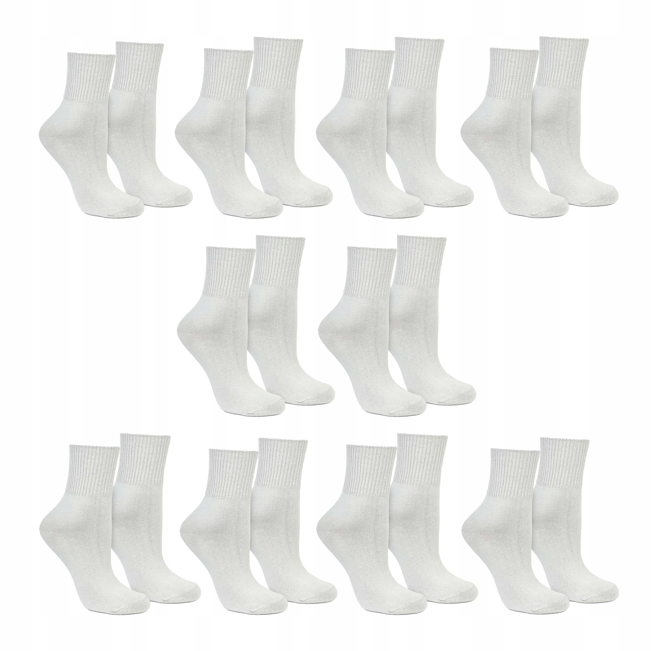 Ponožky 10 párů beztlakové polské sady Cerber 39-42