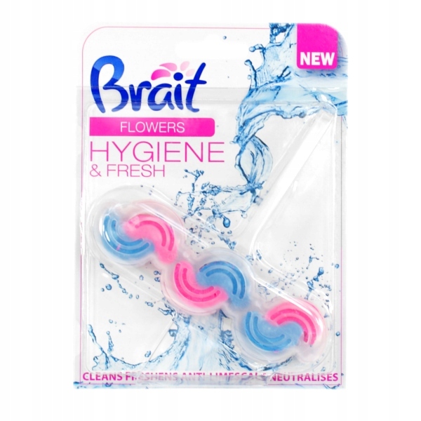 

Brait Kostka Zawieszka Wc Zapach Kwiatowy 45G