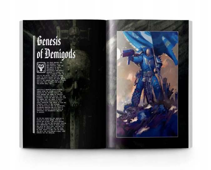 Warhammer 40000 WARHAMMER 40K - CODEX: SPACE MARINES Wydawca Games Workshop