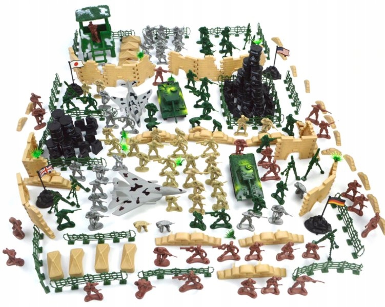 БОЛЬШАЯ ВОЕННАЯ БАЗА в 250 EL Солдатиков, НЕБОЛЬШАЯ АРМИЯ