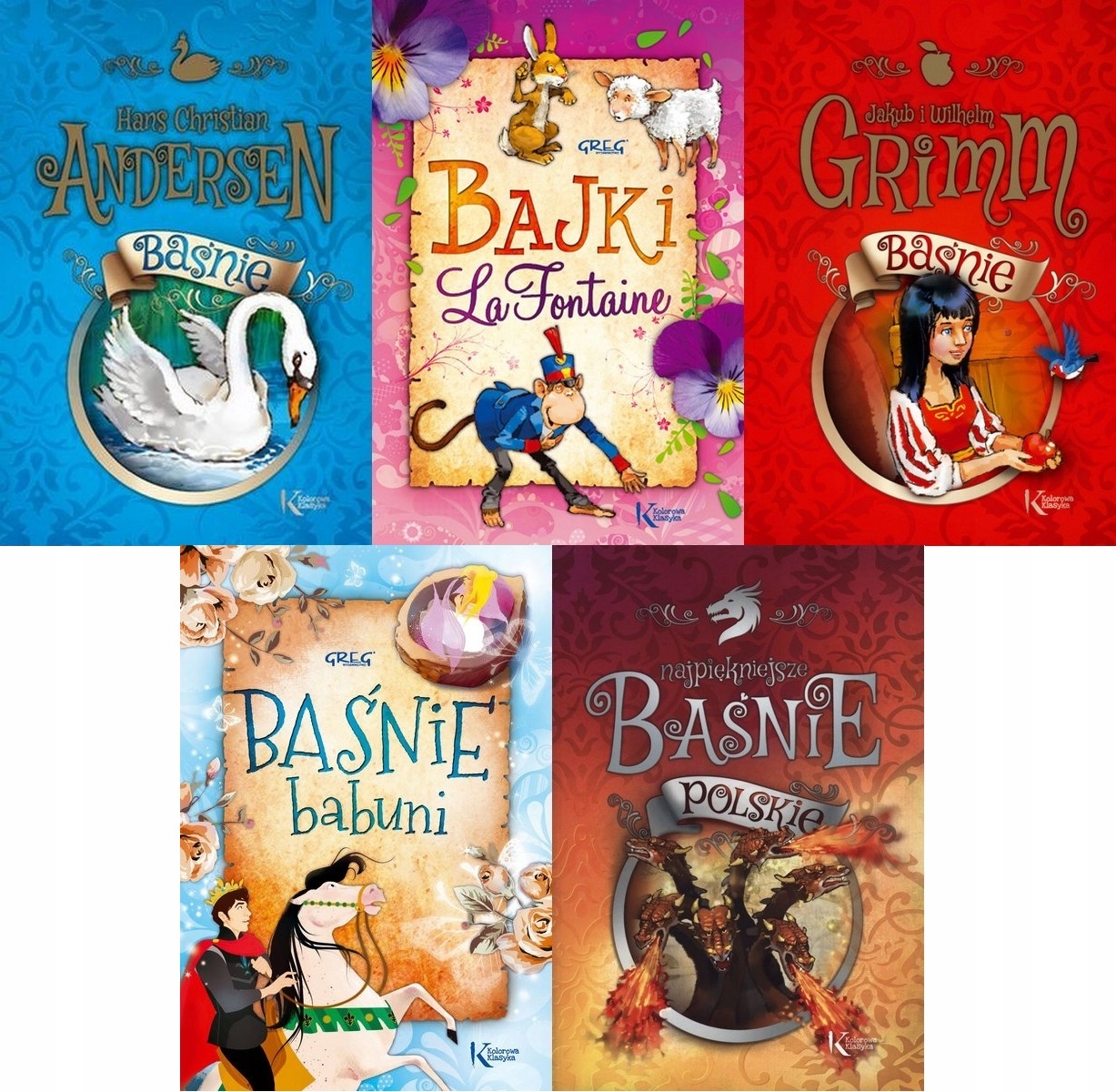 

Pakiet Klasycznych Baśni I Bajek Twarda