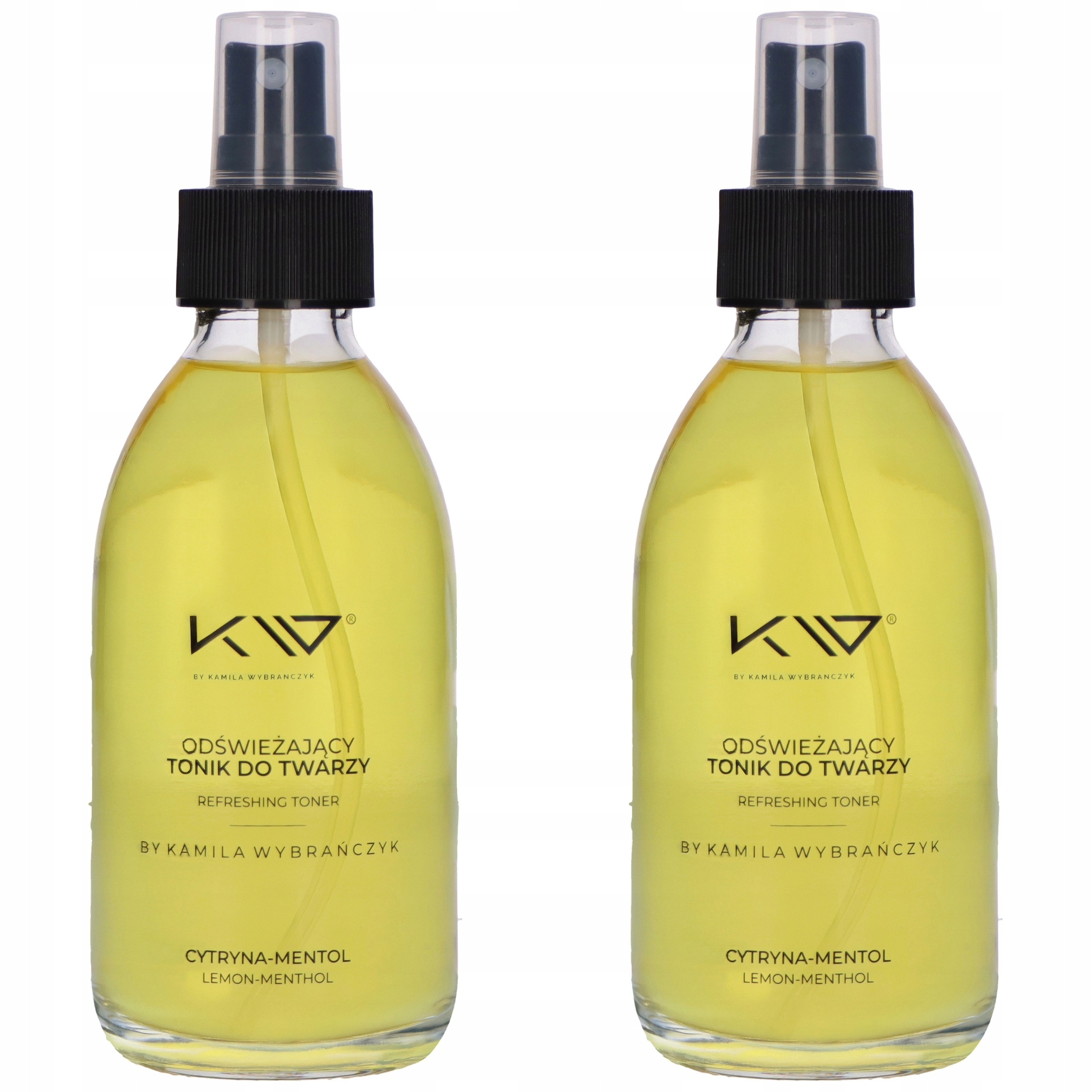 2x Tonikum na obličej Osvěžující Citron Mentol 200 Ml Kamila Vyvolená