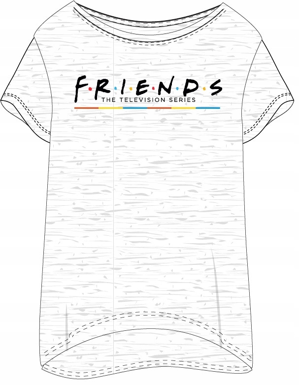 KOSZULA NOCNA KR. RĘKAW FRIENDS - L