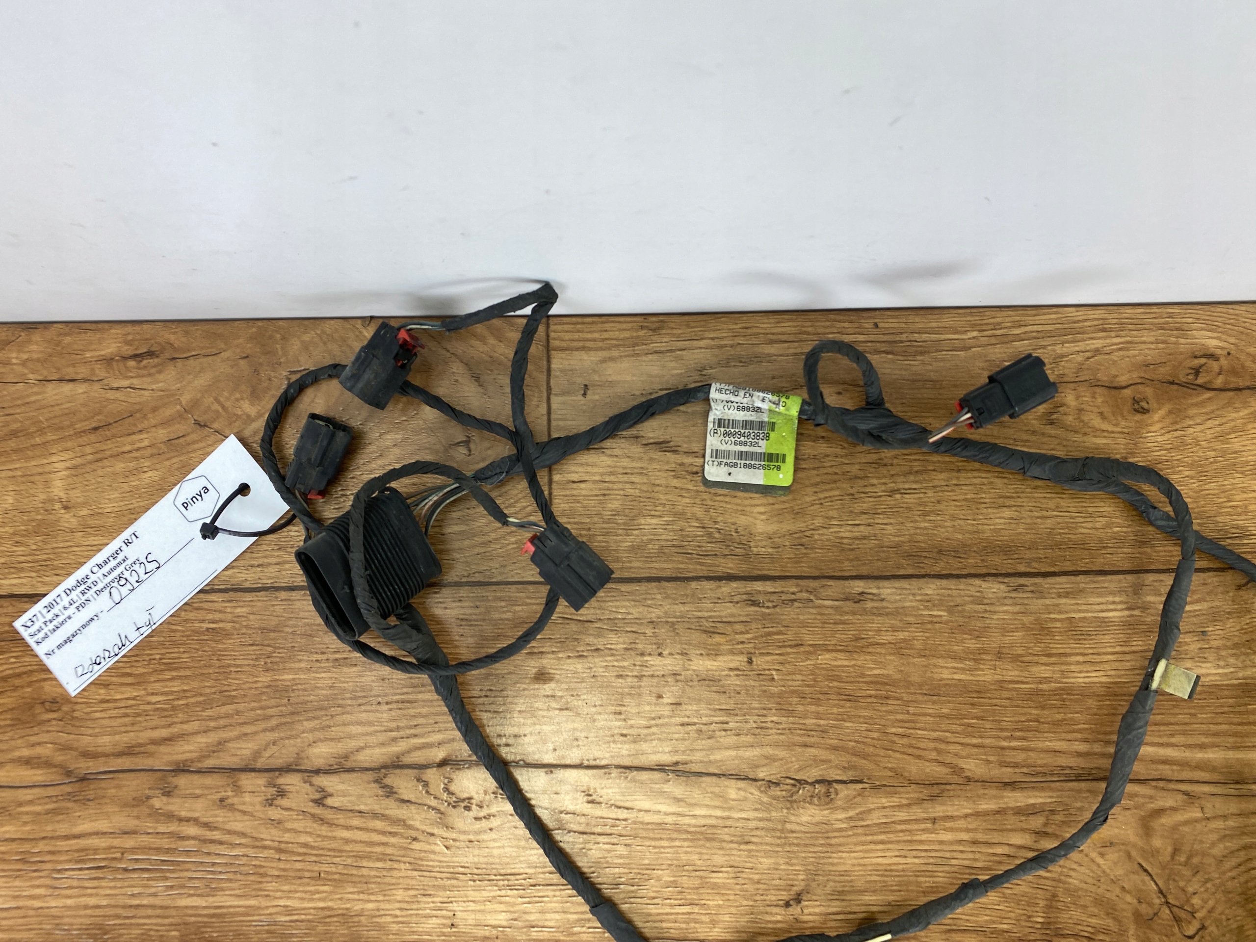 cablaggio wtyczki PDC Paraurti posteriore Dodge Charger 2015+