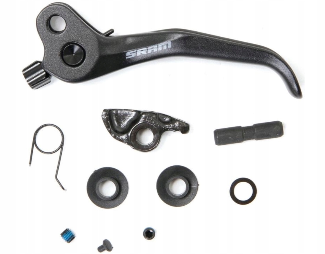 DISC BRAKE LEVER BLADE KIT - ALUMINUM BLACK V2 (INCLUDES BLADE, PIN, REACH