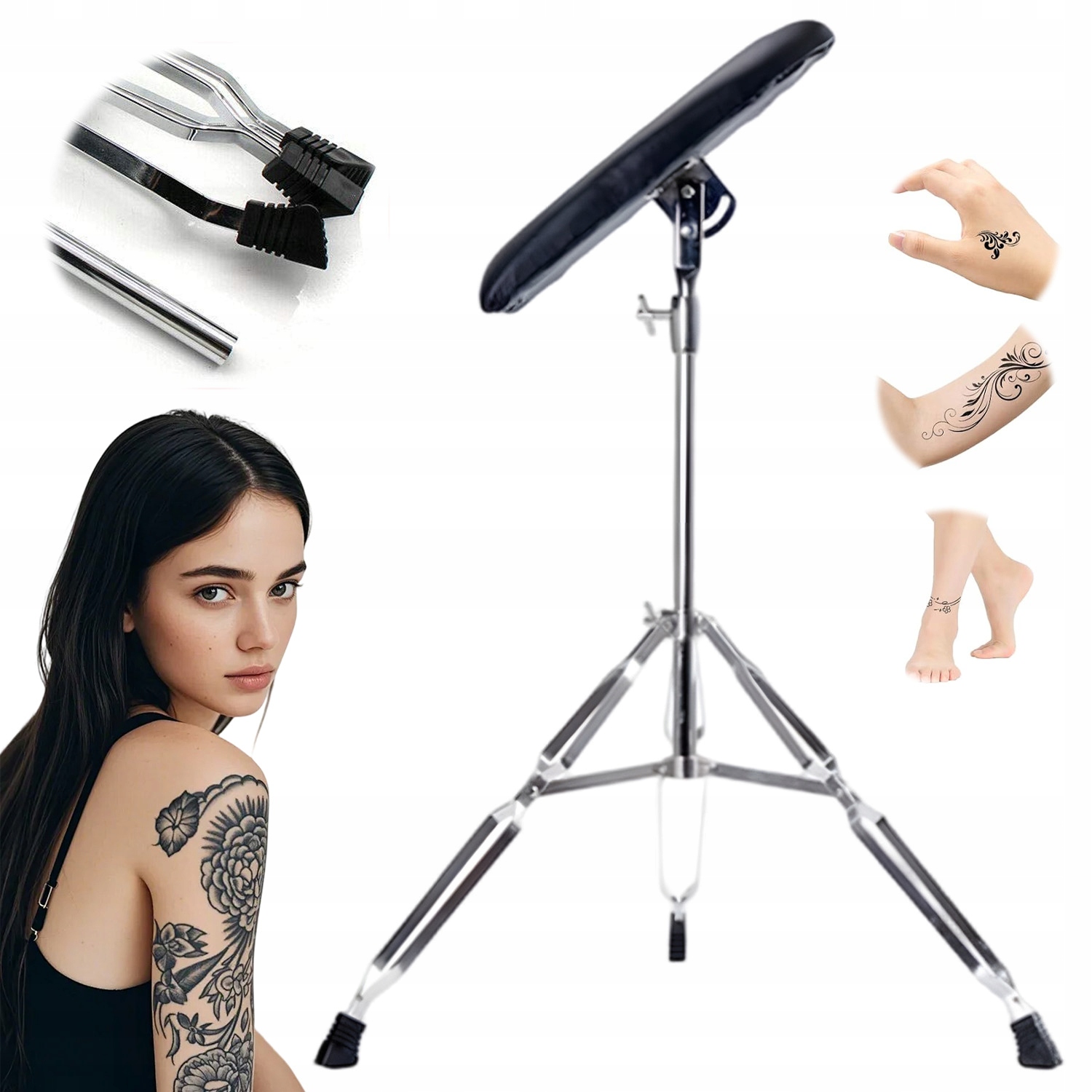 Loketní Opěrka S Podstavou Stativ Na Tetování Kosmetický Spa Arm Rest Opěrka