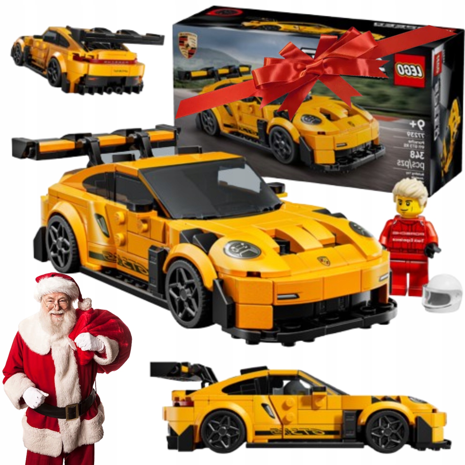 Zestaw Klocków Lego Porsche 911 Samochód Sportowy Auto Klocki