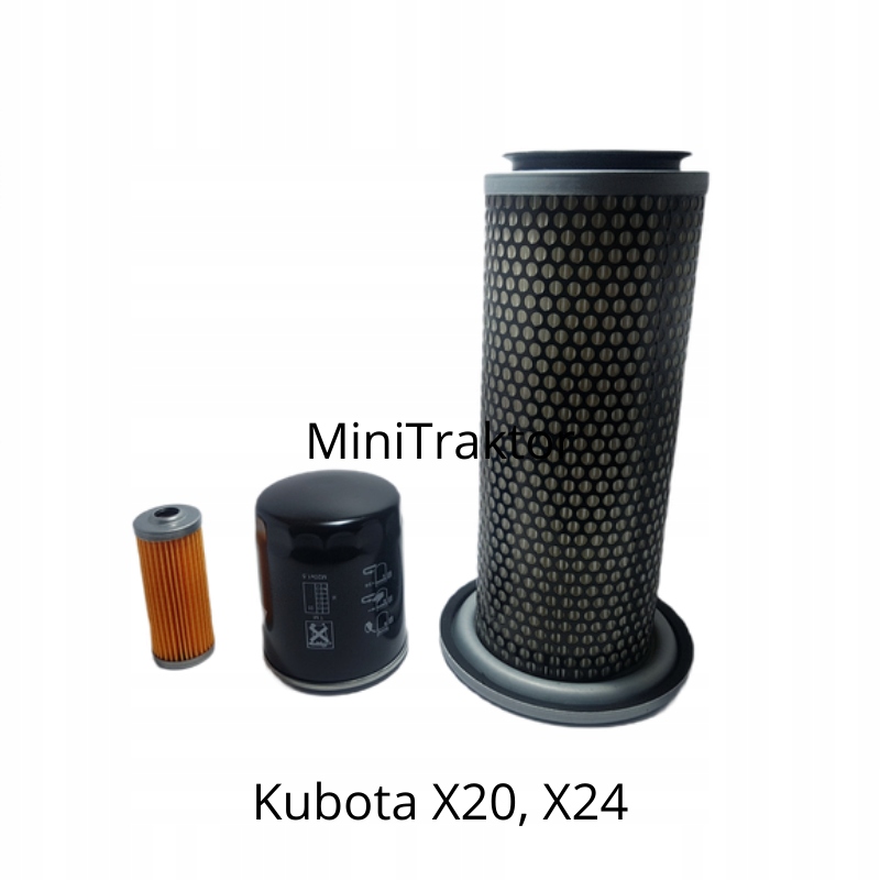 Kubota Saturn X20, X24 Sada/Sada filtrů