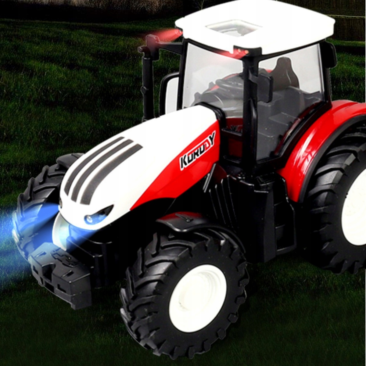 DUŻY TRAKTOR ZDALNIE STEROWANY CIĄGNIK Z PRZYCZEPĄ RC PILOT EAN (GTIN) 5903357605377