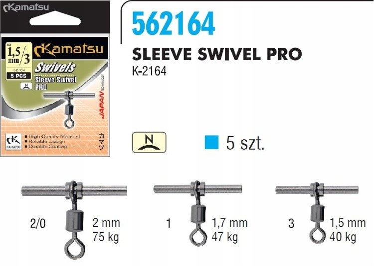 Krętlik Z Tuleją Przelotową 5-1,15mm K-2164 OP.5SZT Kamatsu 562164305