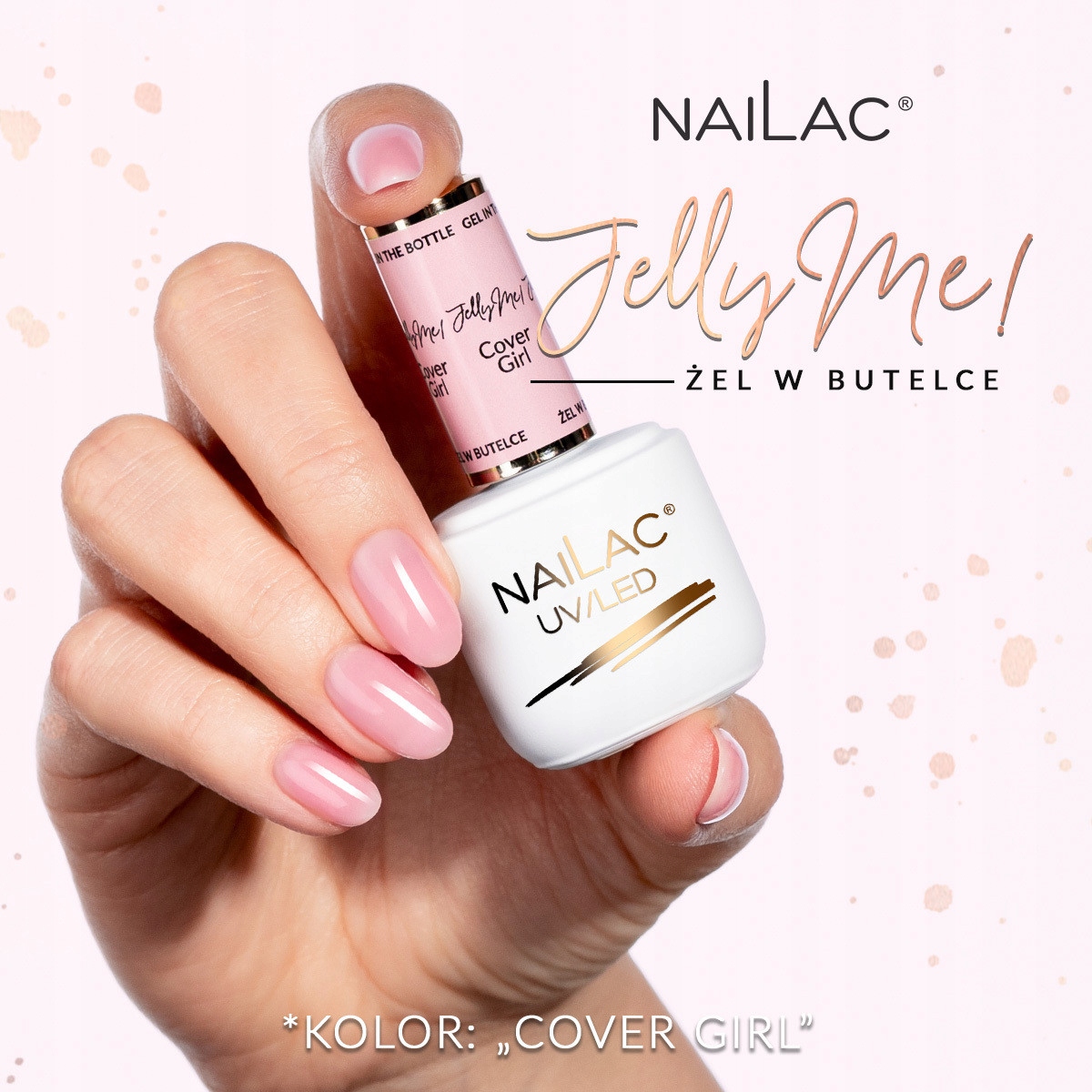 

Żel w butelce JellyMe! Cover Girl NaiLac 7 ml