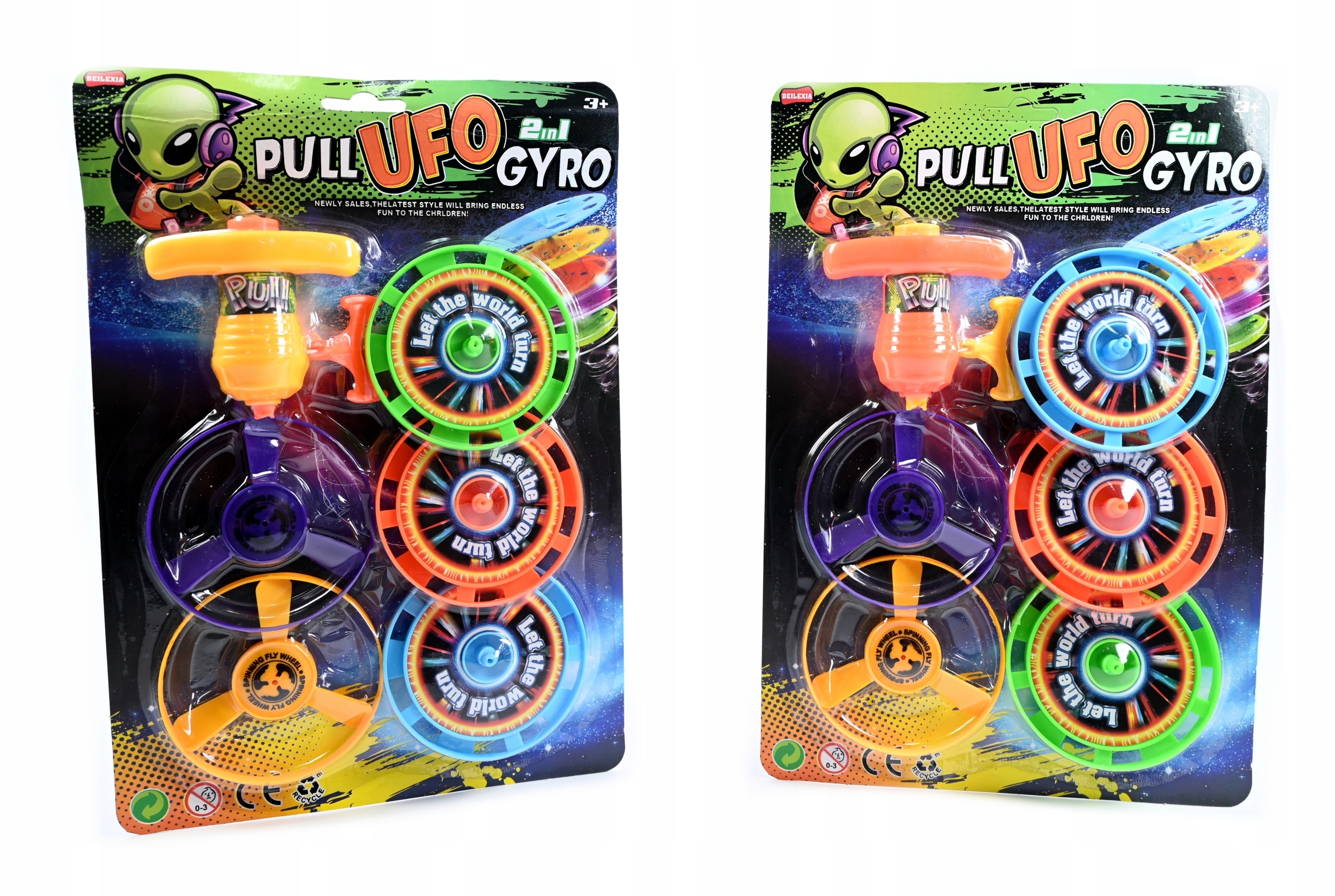 LATAJĄCY DYSK UFO WYRZUTNIA HELIKOPTER Marka Midex