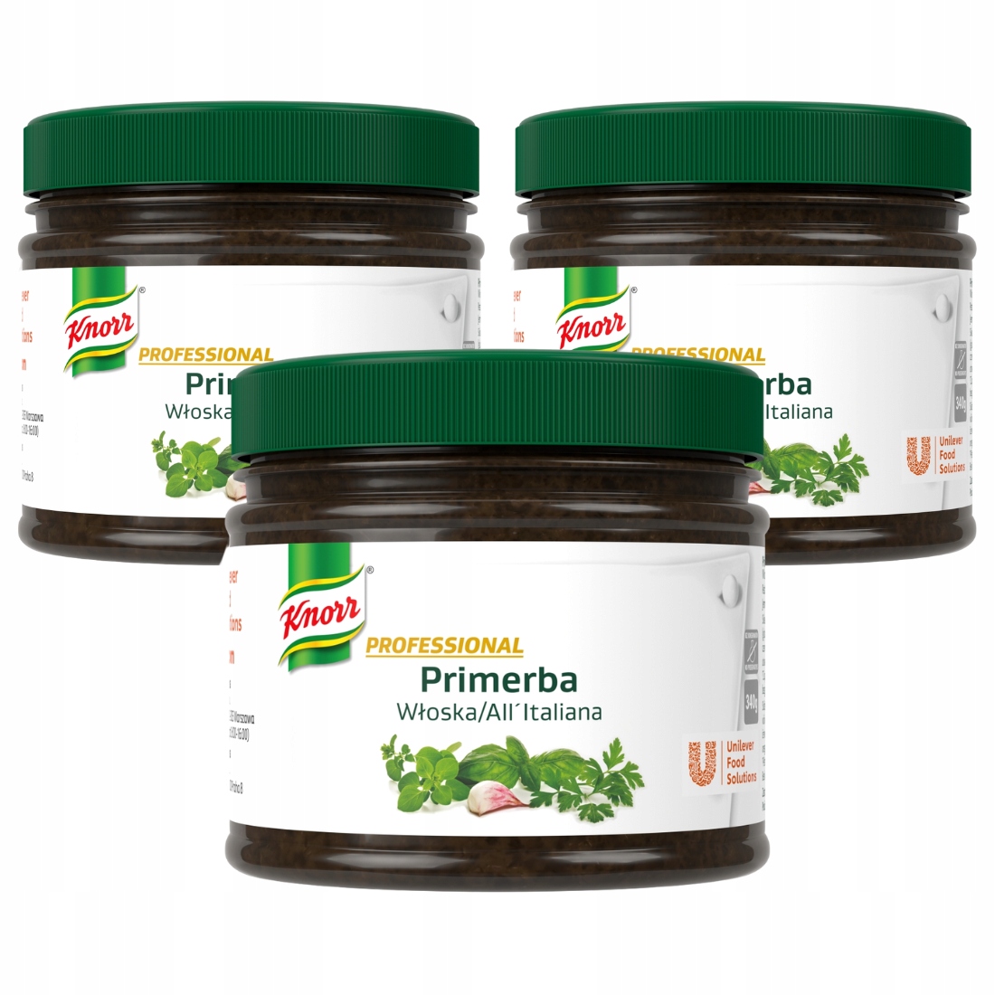 Knorr Professional Primerba Włoska Pasta ziołowa 3x340 g