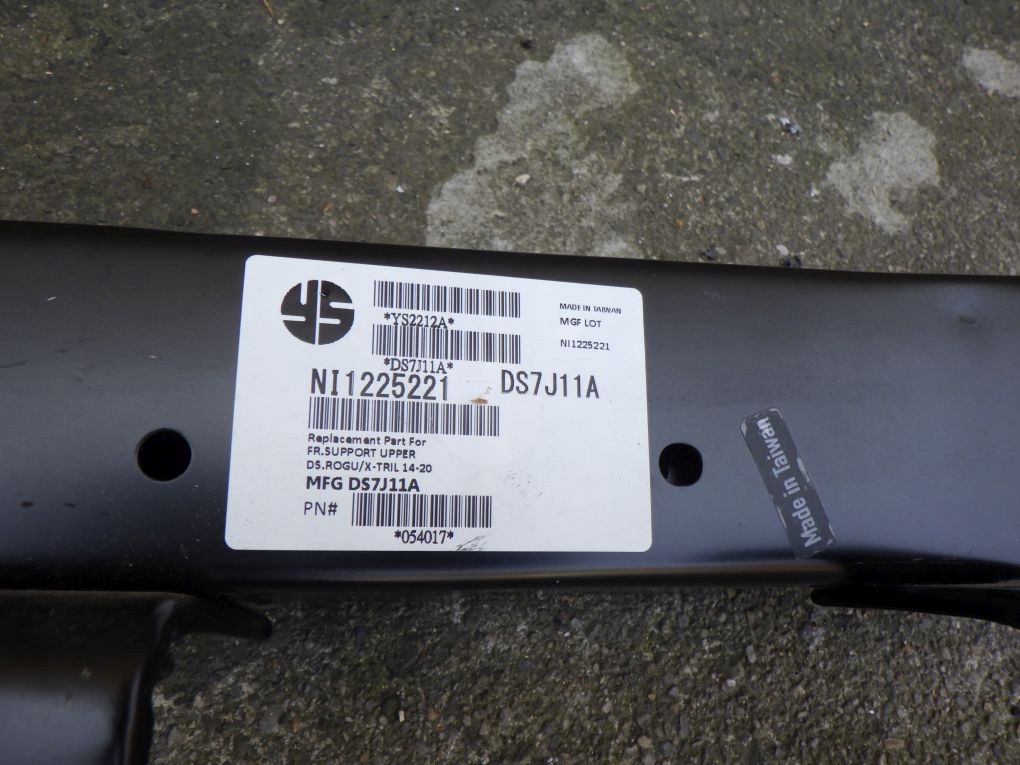 NISSAN X-TRAIL XTRAIL T32 2014- support panel for radiators pillar