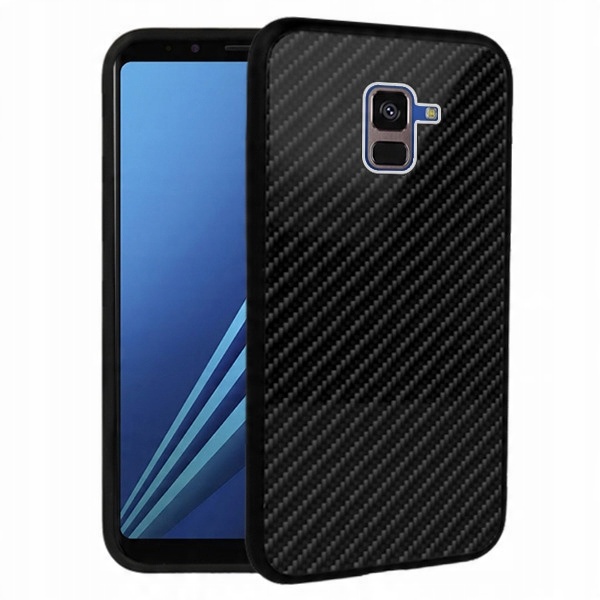

Etui Do Galaxy A8 Plus 2018 A730 Case Glass Carbon