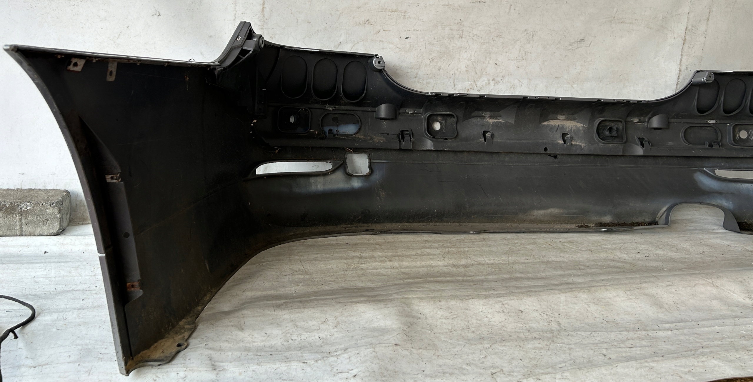 bumper rear part rear BMW 5 E60 sedan PDC