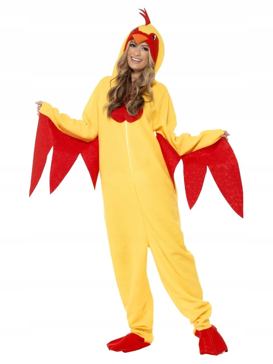 Strój Kurczaka Przebranie Kury Kostium Kuraczak M Rozmiar M