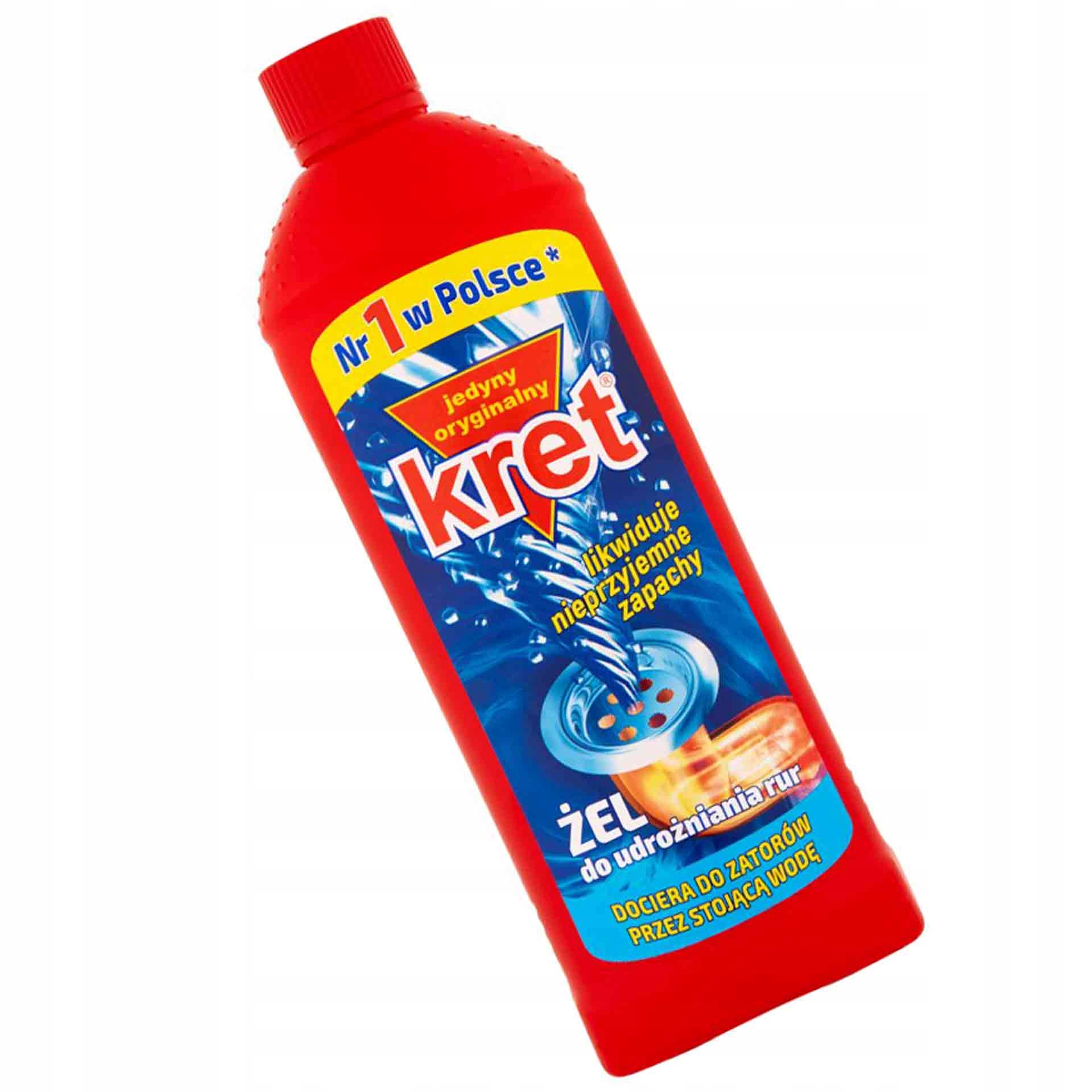 

Kret Żel Do Udrażniania Rur 1 kg