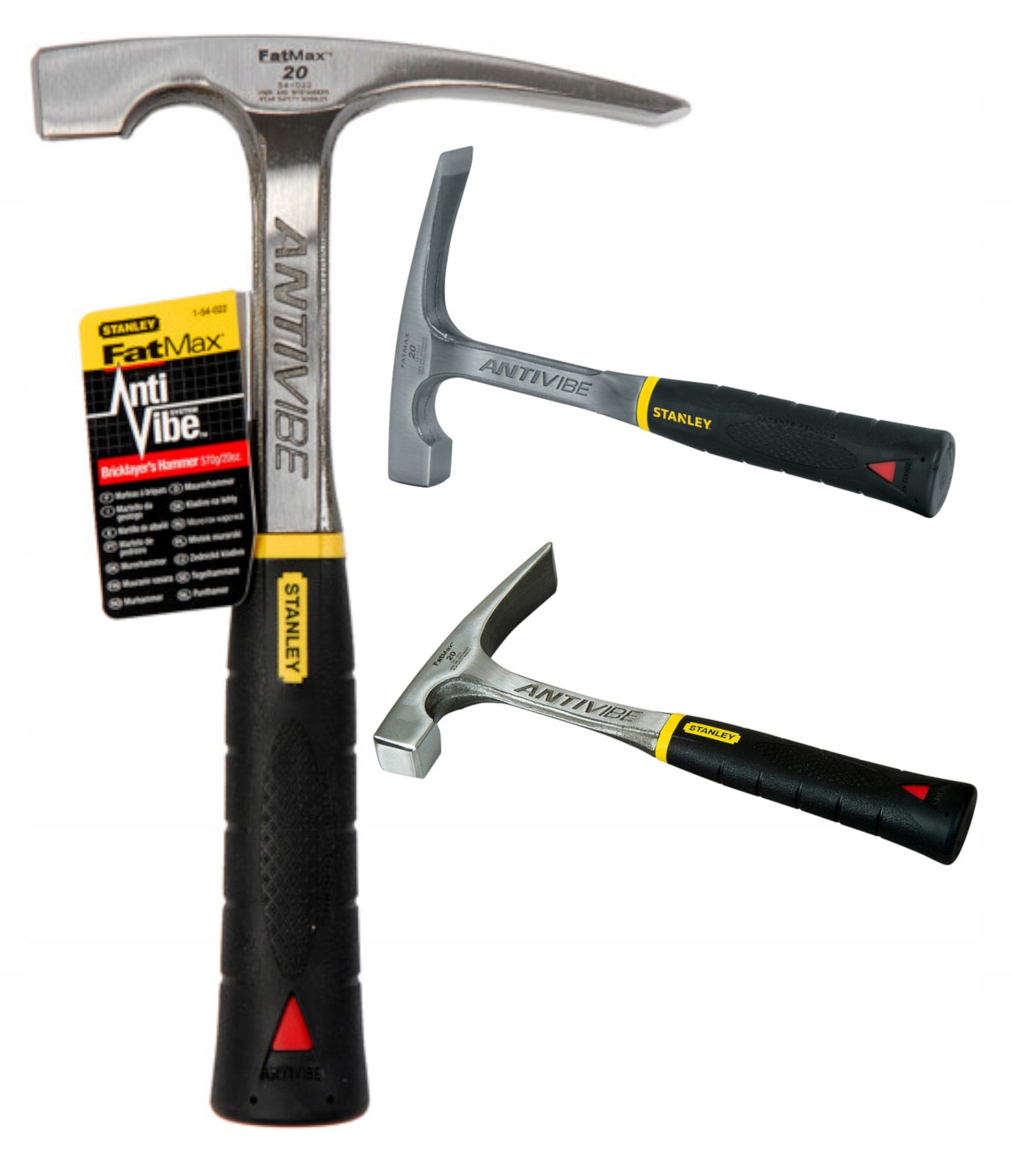 

Młotek murarski Stanley Fatmax Av 570g 1-54-022