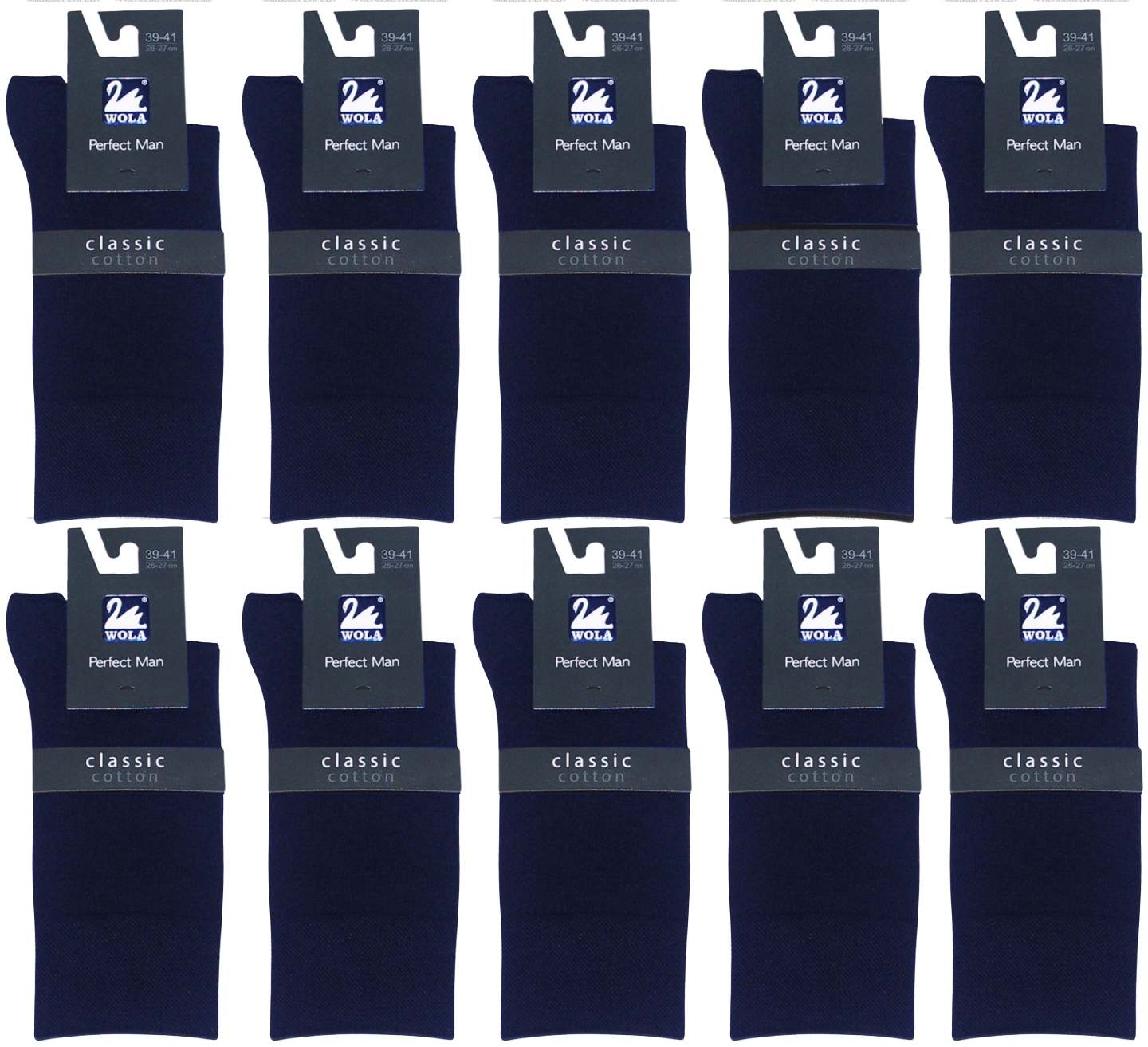 

Wola Skarpety męskie 10PAR Perfect Man 45-47 navy