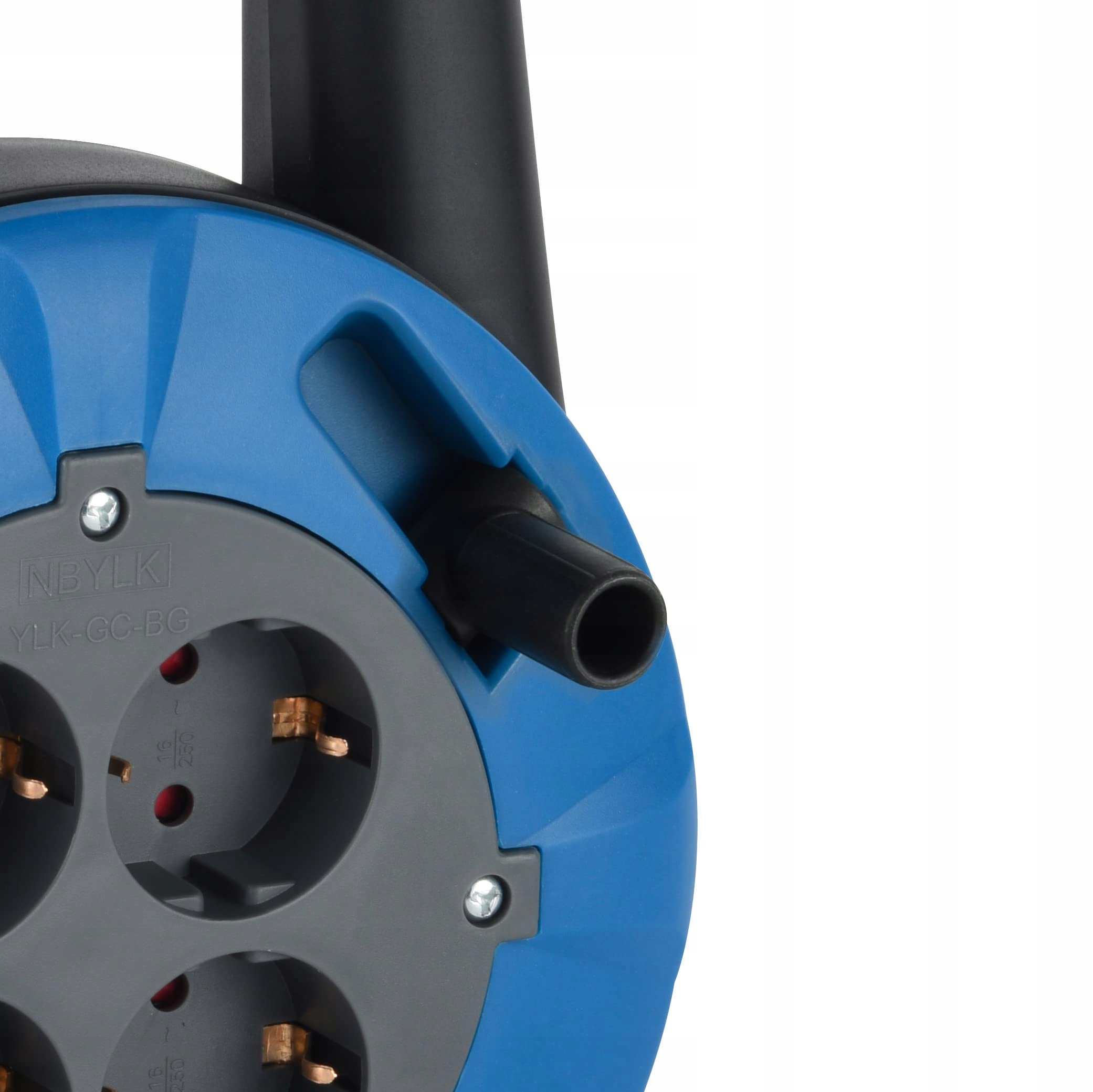 ELECTRALINE Kabeltrommel 5M 4 Gniazda Schuko Przedłużacz Wewnątrz — miniatura 3