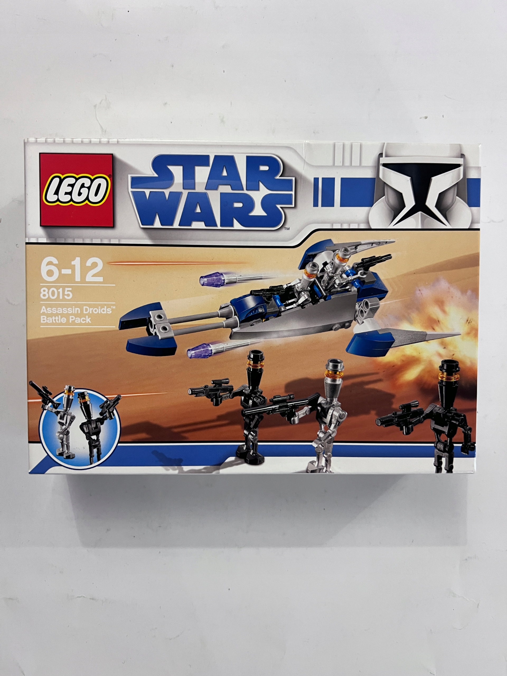 Lego 8015 Star Wars Assassin Droids Battle Pack zestaw z 2009r