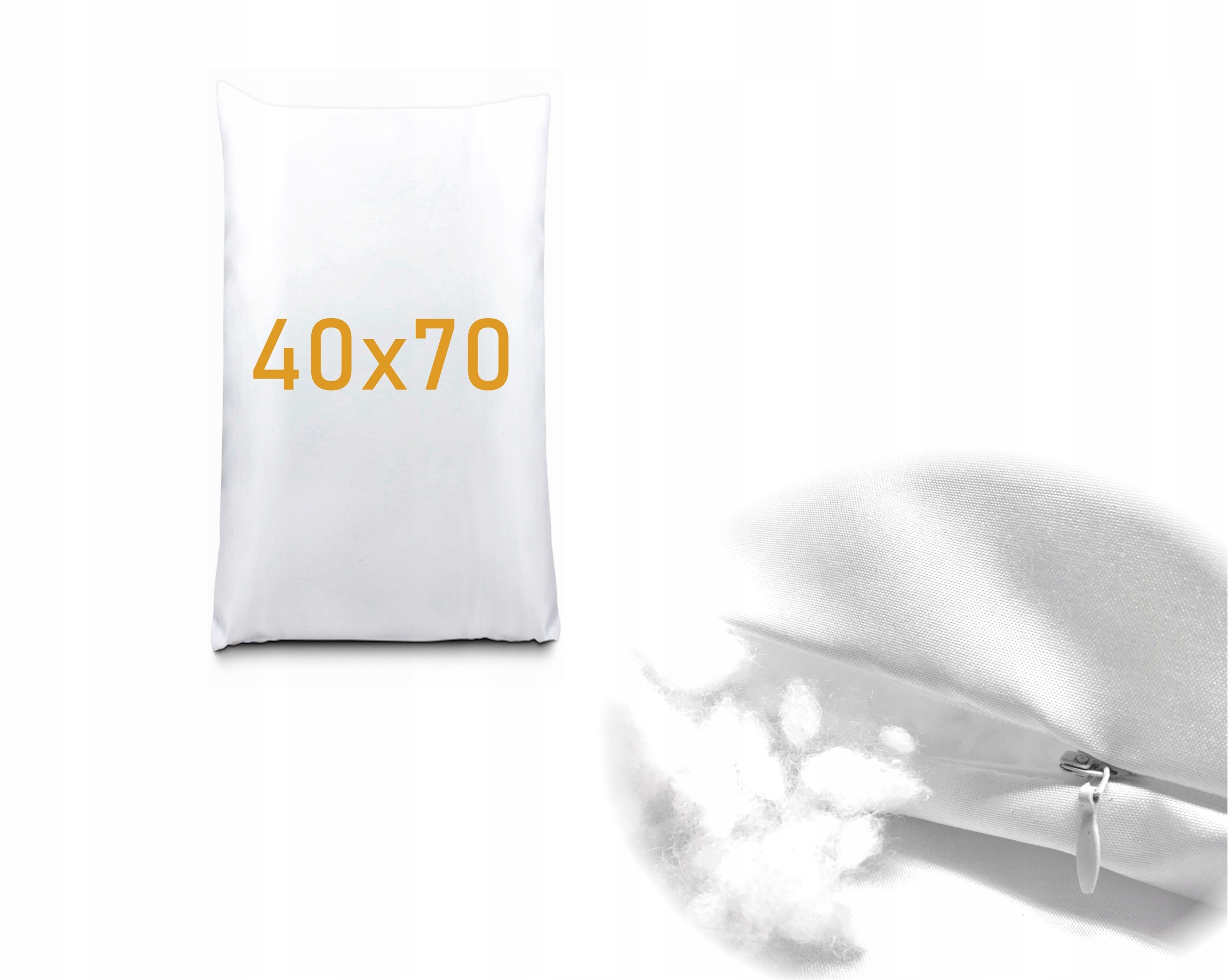 

Poduszka Na Suwak 70x40 wkład 40x70 długa poduszka