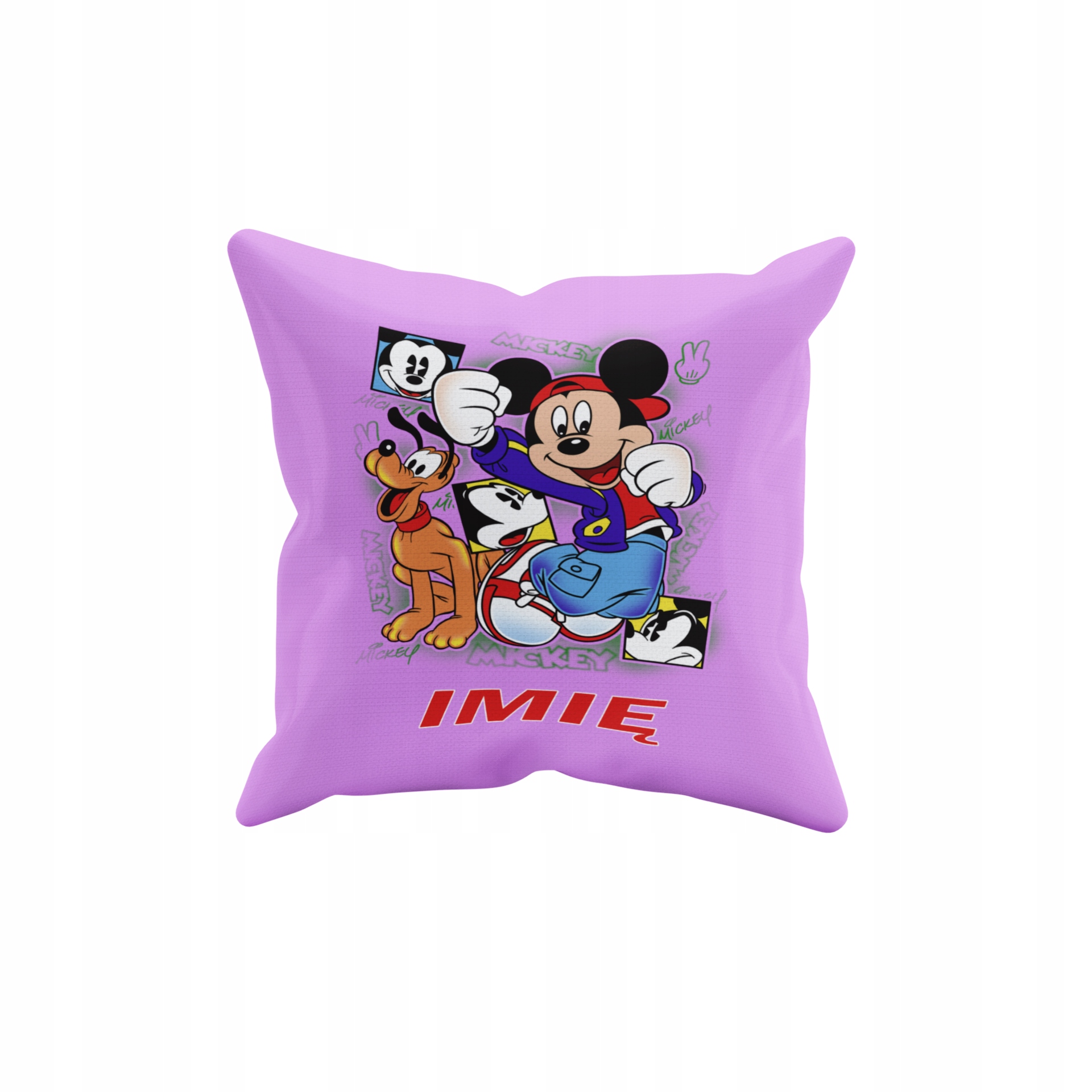 POSZEWKA NA PODUSZKĘ JAŚKA DO PRZEDSZKOLA MYSZKA MICKEY + IMIĘ GRATIS Waga produktu z opakowaniem jednostkowym 0.5 kg