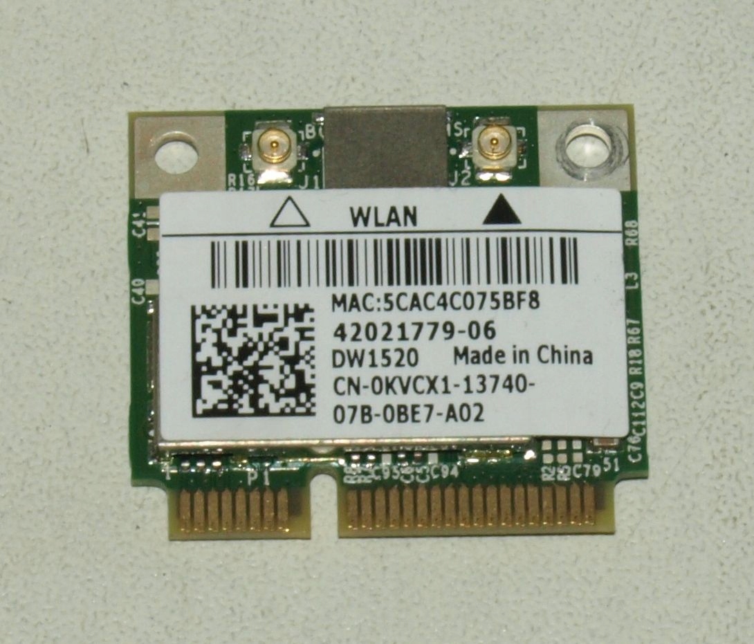 Karta Wi-Fi WiFi WLAN Dell M11x R2 Producent Broadcom