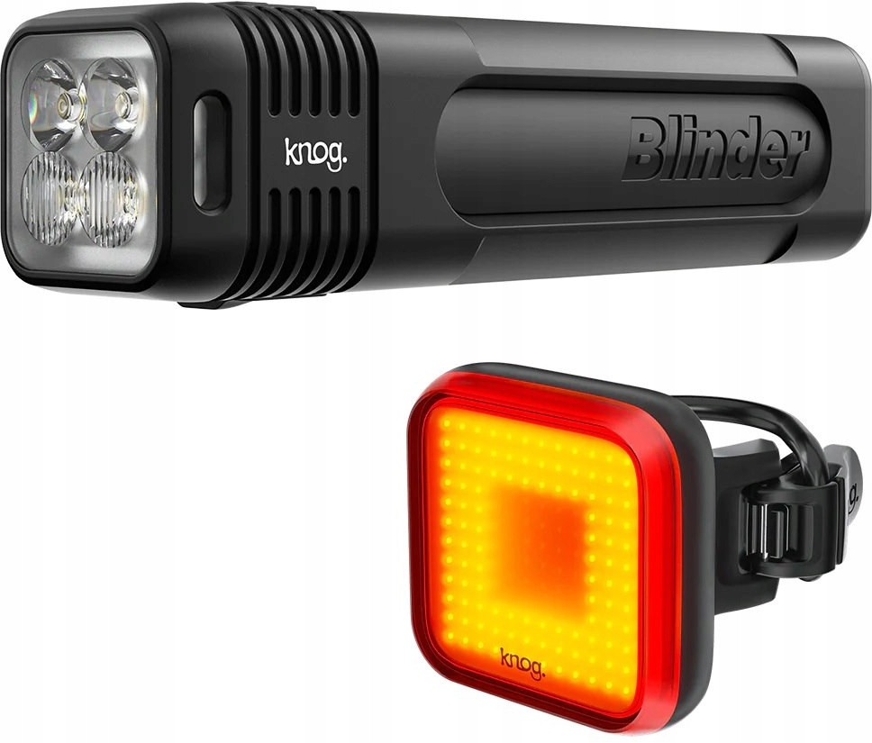 Sada světel Přední Zadní Knog Blinder Pro 900 Knog Blinder Square