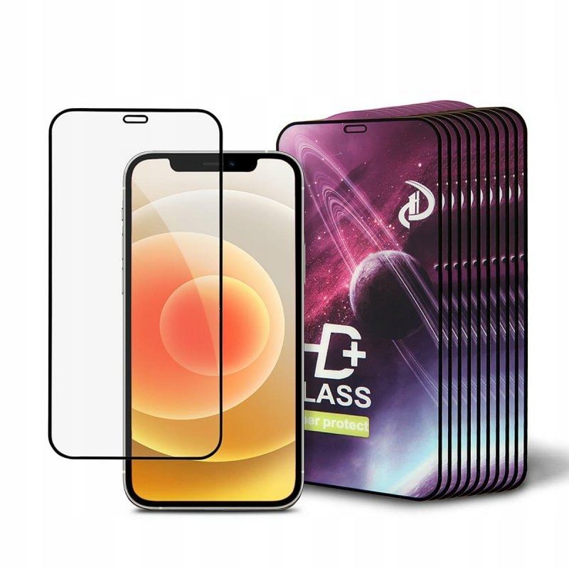 SZKŁO HARTOWANE HD+ APPLE IPHONE 15 PUDEŁKO 10SZT.