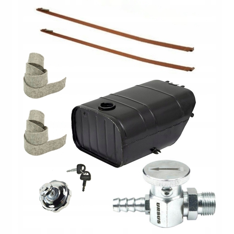 Palivová Nádrž Ursus C-330 C330 Kompletní Sada S Kohoutkem Originál